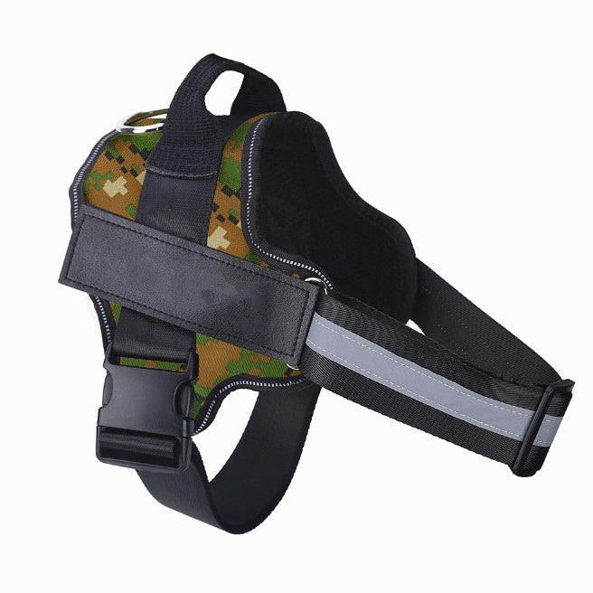 Custom No-Pull Dog Harness – Personalized Name & Phone Number Reflective Safety Vest PawVault