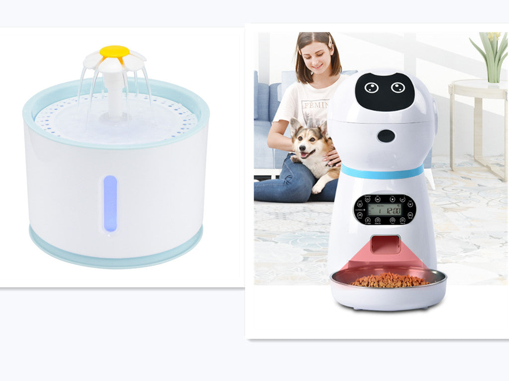Smart Robot Automatic Pet Feeder – WiFi Enabled Timed Meal Dispenser with Voice Recorder & HD Audio PawVault